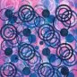 Preview: Impressables Gel Printing Plate Overlapping Circles 7" x 7" Gel Press 1
