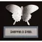 Preview: megaflake Sheffield Steel indigoblu