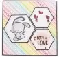 Preview: Little Mochi - Love Stempel Impronte D'Autore 1