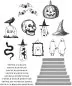 Preview: Spellbinders Halloween Icons Press Plate & Die Set 1