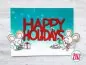 Preview: D0908 Happy Holidays Clear Stamps Avery Elle 1