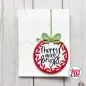 Mobile Preview: Wreath Tag Sentiments avery elle clear stamps 1