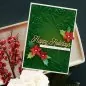 Preview: Holiday Floral Swag Embossing Folder Spellbinders 3