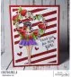 Preview: Stampingbella Curvy Girl With a Heart Wreath Gummistempel 2