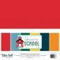 Mobile Preview: Echo Park First Day Of School 12x12 inch coordinating solids