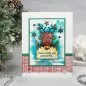 Preview: Festive Rudolph Clear Stamps Woodware Craft Collection 1