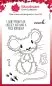 Preview: Fuzzy Friends - Maisie The Mouse Clear Stamps Woodware Craft Collection