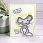 Preview: Fuzzy Friends - Maisie The Mouse Clear Stamps Woodware Craft Collection 1