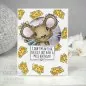 Preview: Fuzzy Friends - Maisie The Mouse Clear Stamps Woodware Craft Collection 2