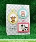 Preview: LF1595 HayThere lawn fawn clear stamps card4