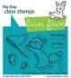 Preview: Butterfly Kisses Flip-Flop Stempel Lawn Fawn