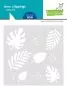 Preview: Tropical Leaves Stencil Schablone Lawn Fawn