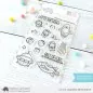 Mobile Preview: LittleAgendaSpaceship Clear Stamps Mama Elephant