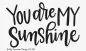 Preview: MFT CS397 YouAreMySunhsine clear stamps myfavoritehtings