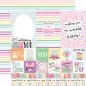Preview: echo park Make A Wish Birthday Girl 6x6 inch paper pad 9