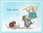 Preview: House-Mouse Birthday Wishes Spellbinders Gummistempel 2