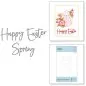 Preview: spellbinders Stanzschablonen Expressions of Spring Sentiments