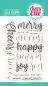 Mobile Preview: Script Layered Sentiments avery elle clear stamps