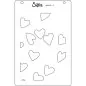 Preview: Making Hearts Layered Stencils Schablonen Sizzix 2