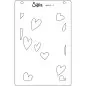 Preview: Making Hearts Layered Stencils Schablonen Sizzix 3