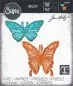 Preview: Vault Scribbly Butterfly Tim Holtz Thinlits Colorize Dies Sizzix