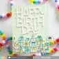 Mobile Preview: big happy birthday creative cuts mama elephant 1