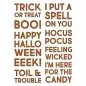 Preview: Bold Text Halloween Tim Holtz Thinlits Dies Sizzix