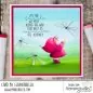 Mobile Preview: Stampingbella Bundle Girl with Dragonflies Gummistempel 1