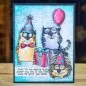 Preview: Snarky Cat gummistempel timholtz stampersanonymous