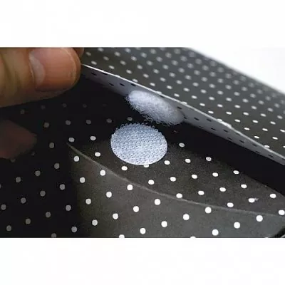 Self-adhesive Hook and loop Rounds 10 mm CraftEmotions