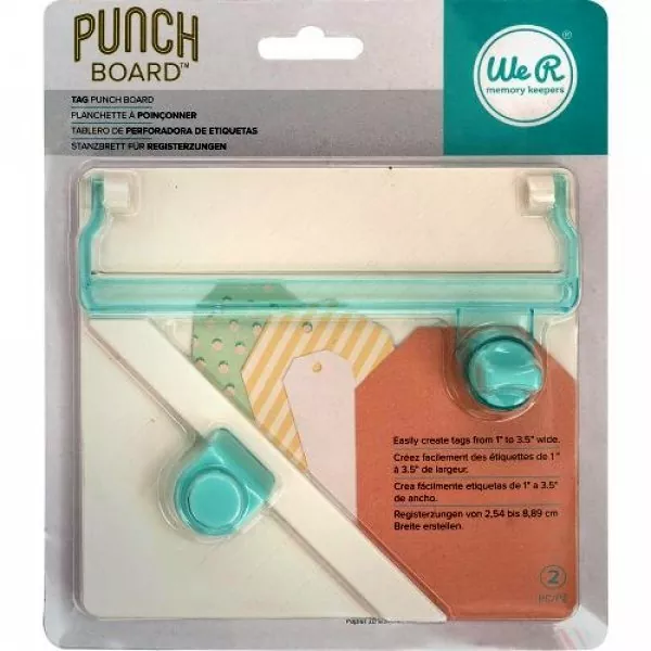 660248 we are memory keepers tag punch board