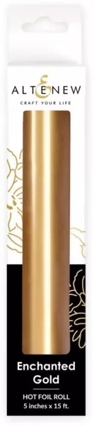 Altenew hot foil roll Enchanted Gold