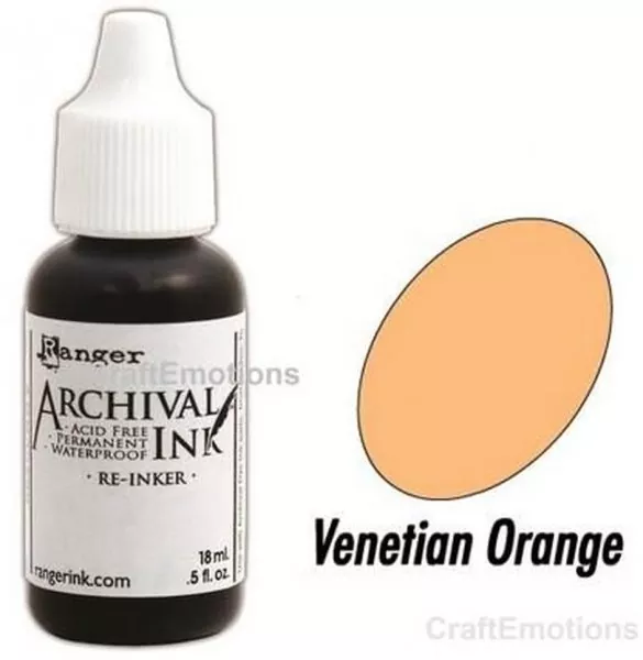 Venetian Orange Archival Ink Refill Ranger