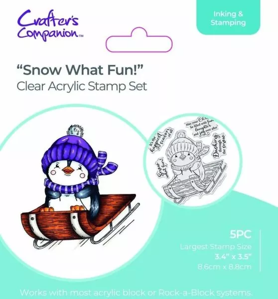 Snow What Fun! stempel set crafters companion