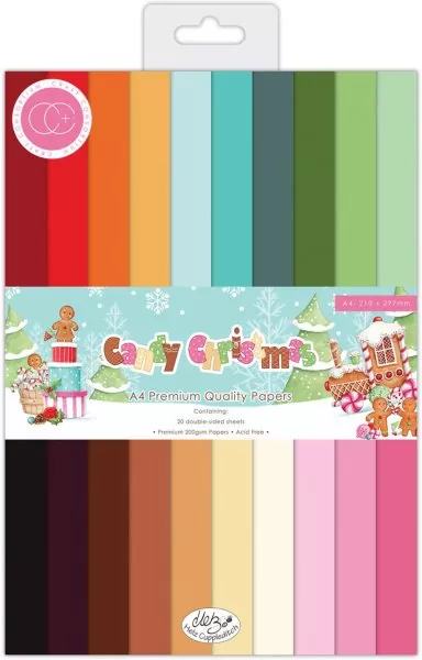 Craft Consortium Candy Christmas A4 paper pad