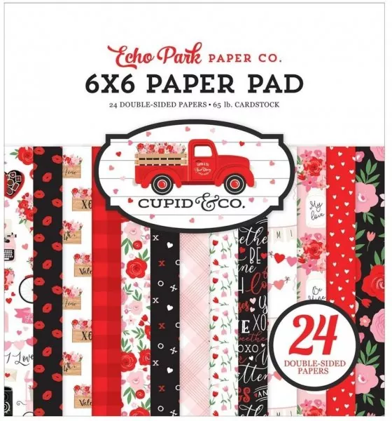 echo park Cupid & Company 6x6 inch paper pad