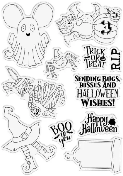 All Hallows Eve - Boo to You stempel set crafters companion 1