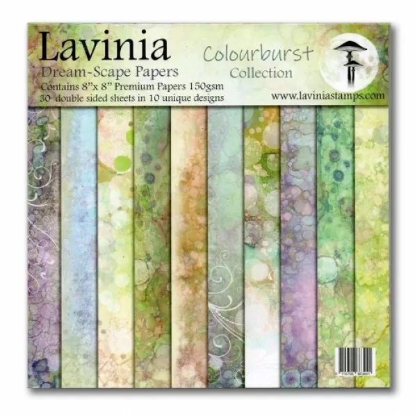 Dreamscape Papers the colourburst Collection Papierblock Lavinia