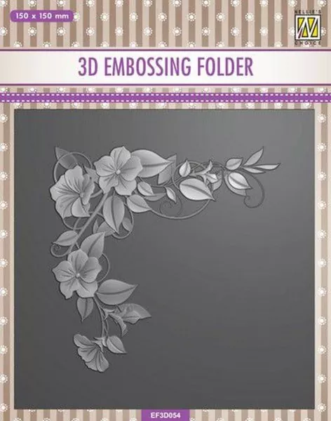 Flowers 1 3D Embossing Folder von Nellie Snellen