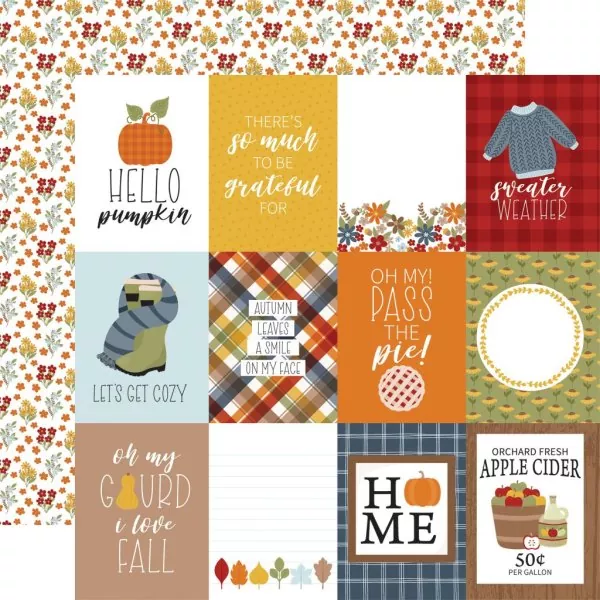 Echo Park Fall Fever 12x12 inch collection kit 2