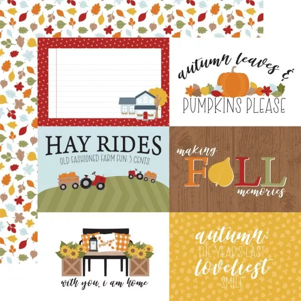 Echo Park Fall Fever 12x12 inch collection kit 8