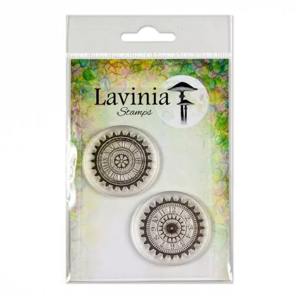 Clock Set Lavinia Clear Stamps