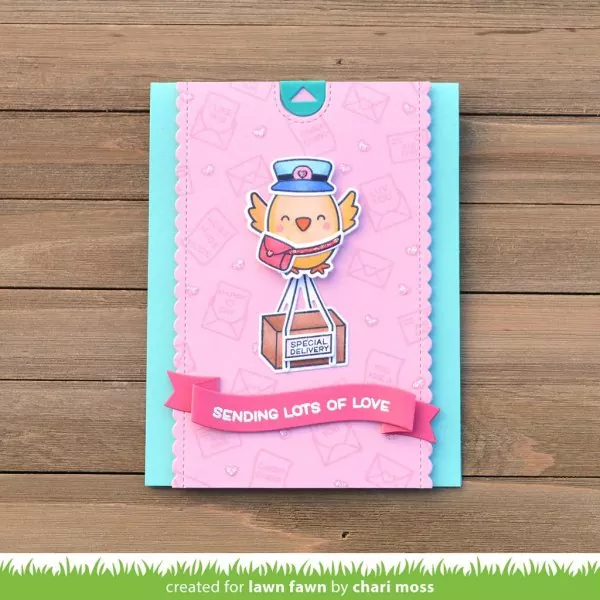 LF2466 Special Delivery Stempel Lawn Fawn 2