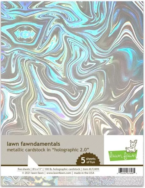 Metallic Cardstock Holographic 2.0 Lawn Fawn