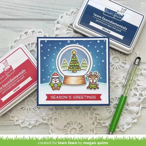 Say What? Holiday Critters Stempel Lawn Fawn 1