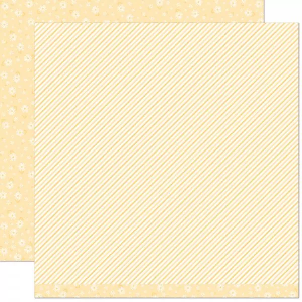 Flower Market Buttercup lawn fawn scrapbooking papier 1