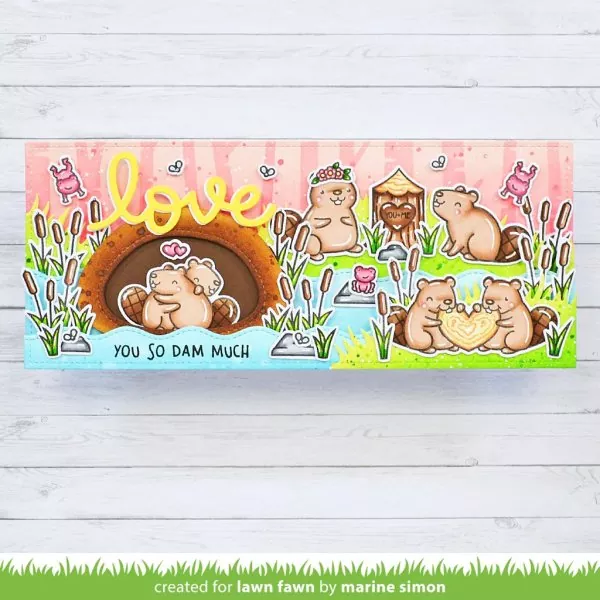 Wood You Be Mine? Stempel Lawn Fawn 2