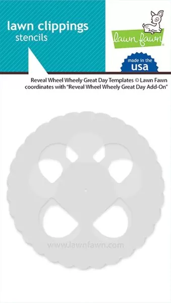 Schablone Reveal Wheel Templates: Wheely Great Day Lawn Fawn