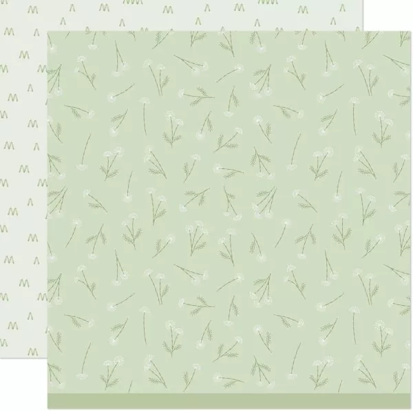 What's Sewing On? Stem Stitch lawn fawn scrapbooking papier 1