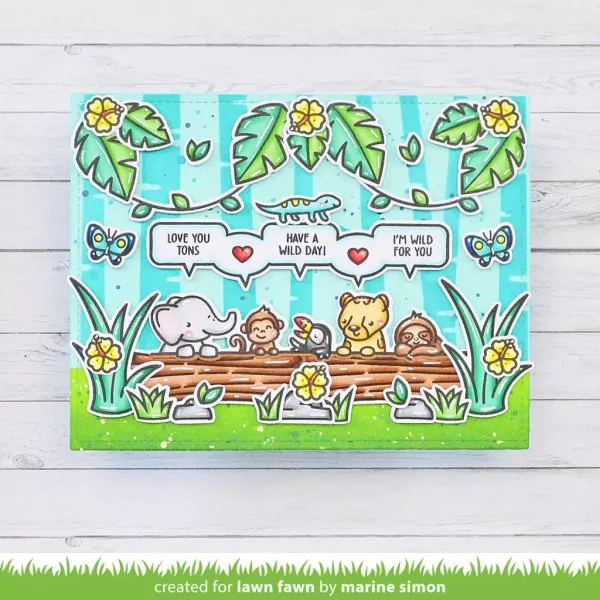 Simply Celebrate More Critters Clear Stamps Lawn Fawn 4